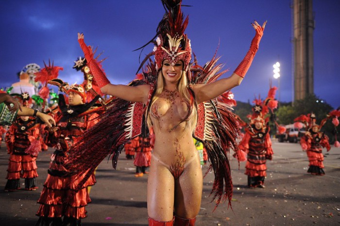 Naked Brazilian Brazilian Carnival 2020