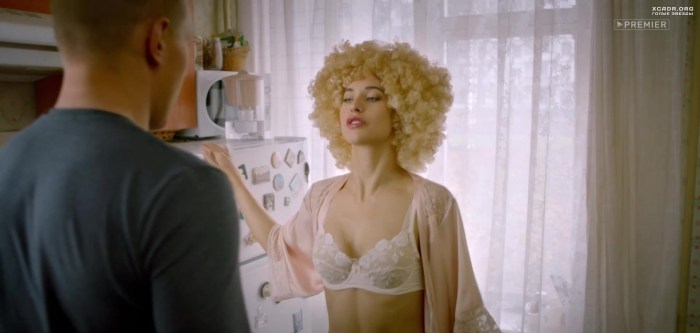 Olga Venikova in underwear Hotel Eleon