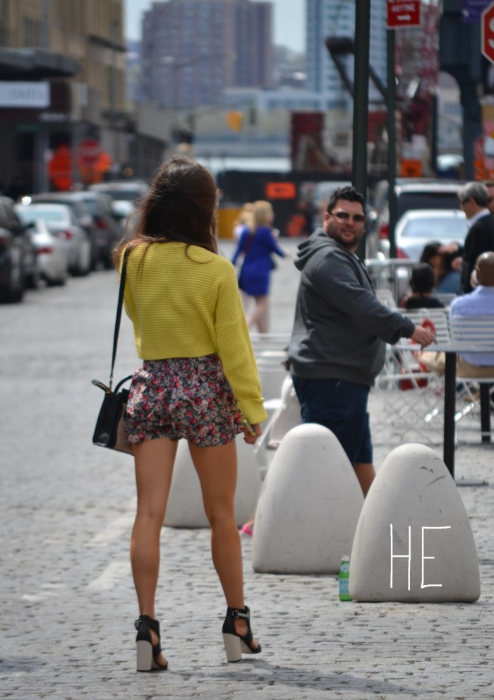 I slept with a girl on the street