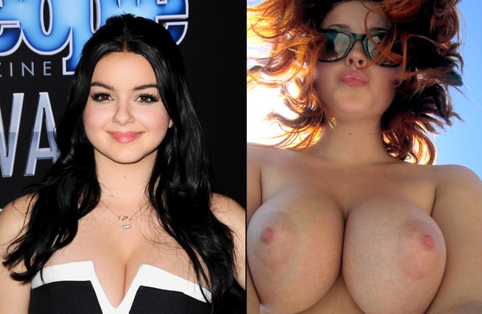 Ariel Winter) nud