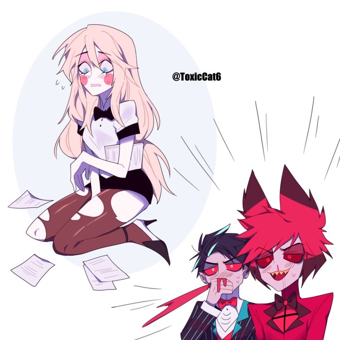 Hazbin Hotel Voks and Charlie