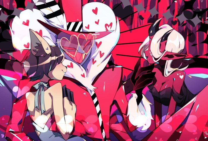 Valentino Hotel Hazbin Art