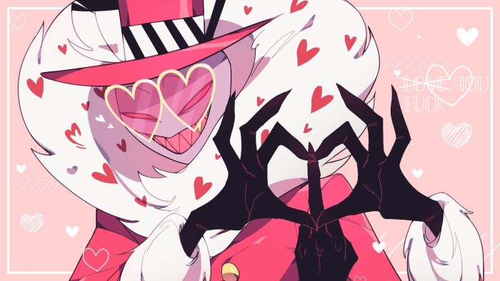 Hazbin Hotel Valentino Art