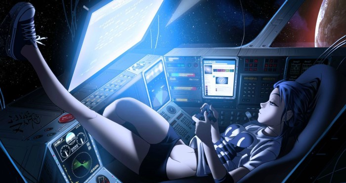 Space girl