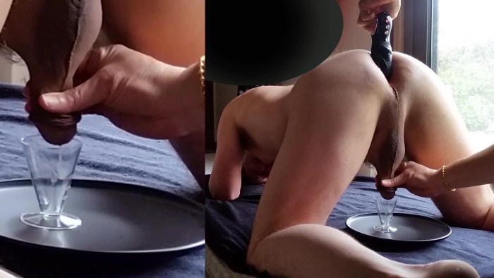 Big strapon in the ass