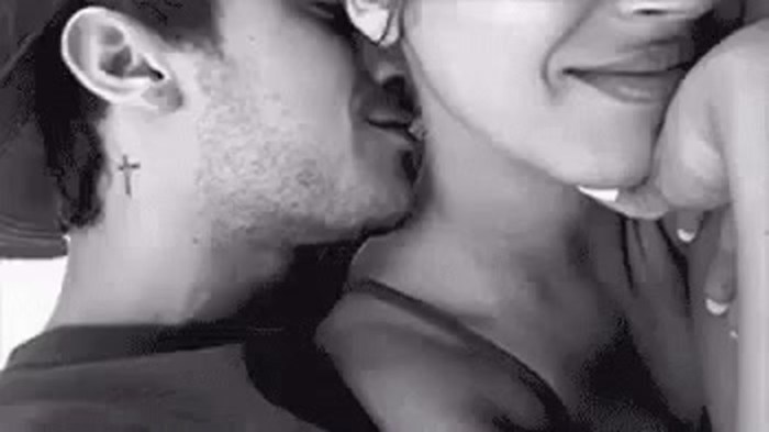 Kiss in the neck