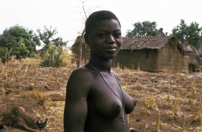 Africa village naked women