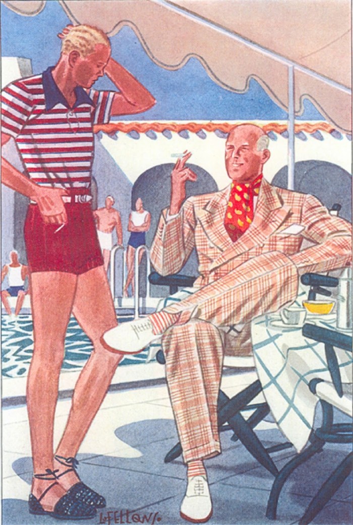 Men's fashion 70s in America