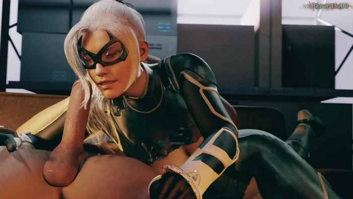 Felicia Hardy Black Cat XXX Marvel Spider Man