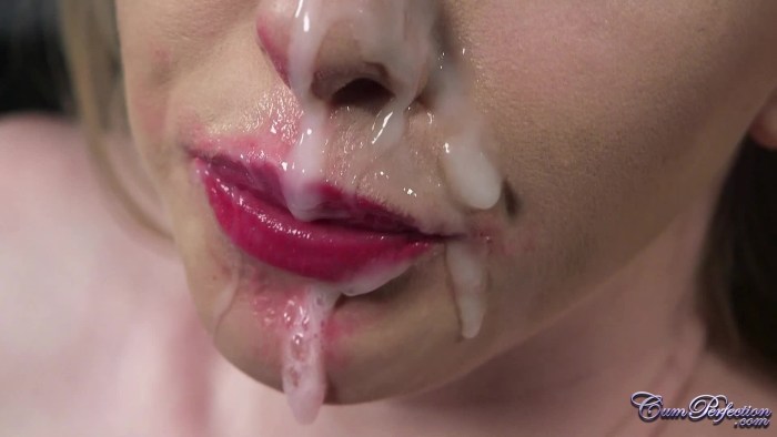 Cleaned female lips