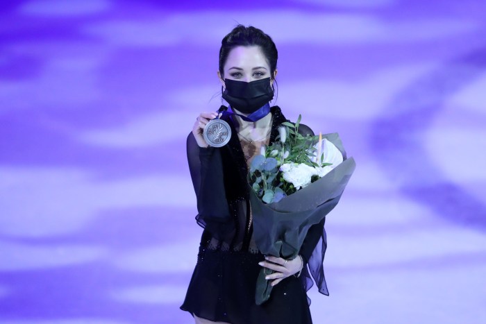 Elizaveta Tuktamysheva striptease