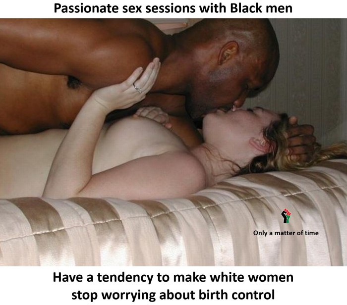 Interracial French kiss WiFe