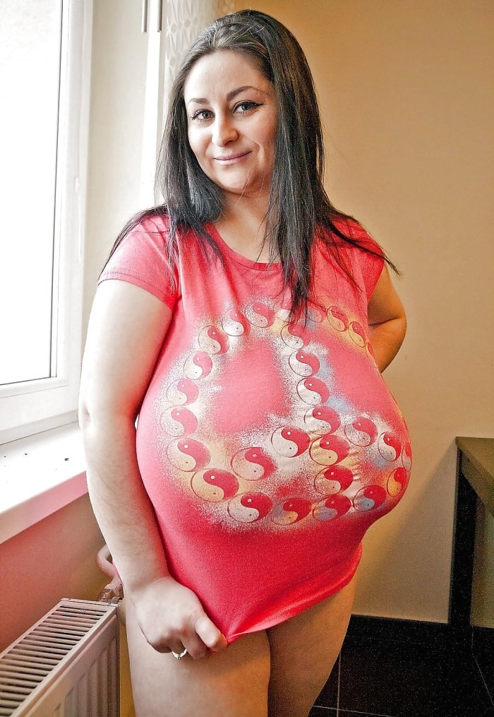 Photo with women in underwear with excess weight
