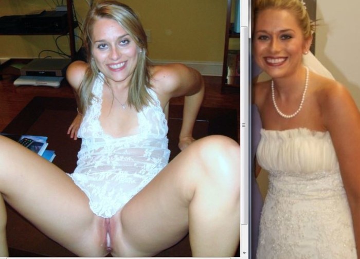 Naked wife on the street at night Private