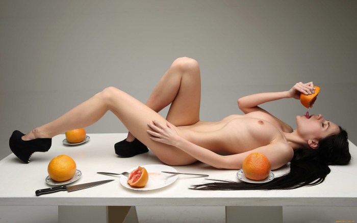 Beautiful erotic fruits