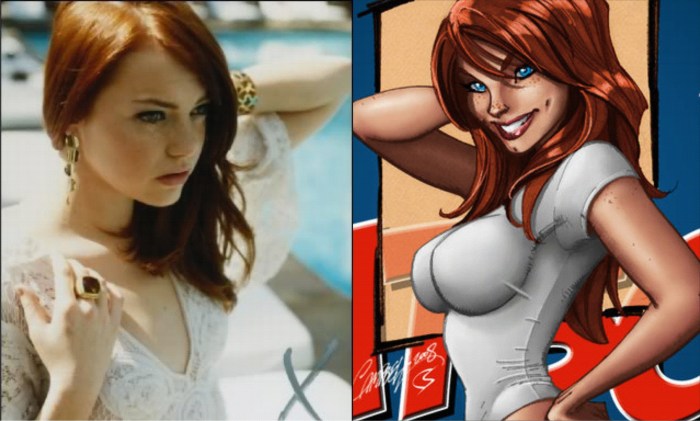 Naked Mary Jane man Spider 2002