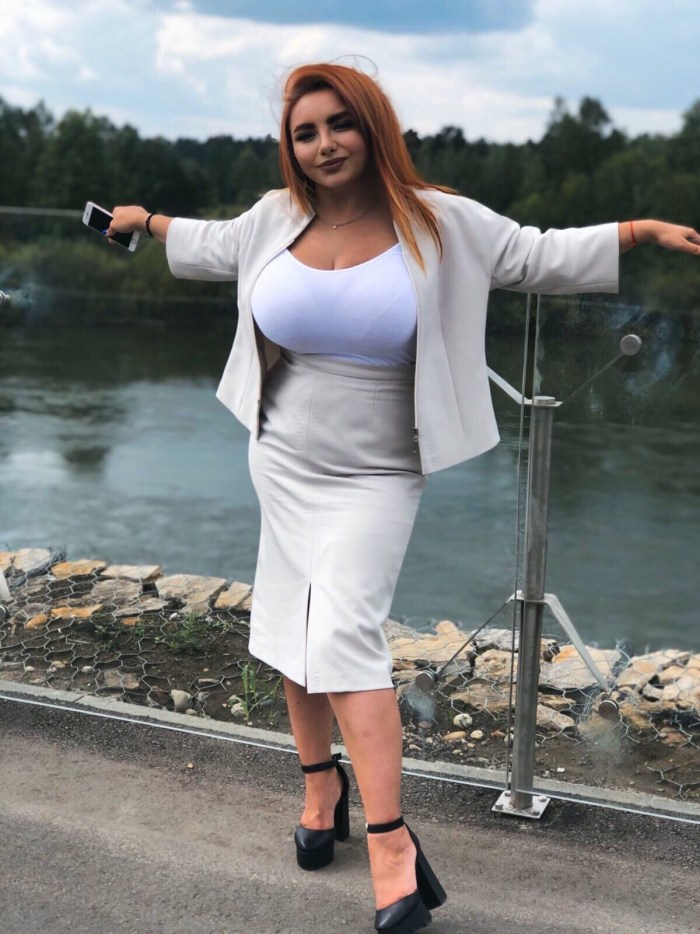 Young busty wife