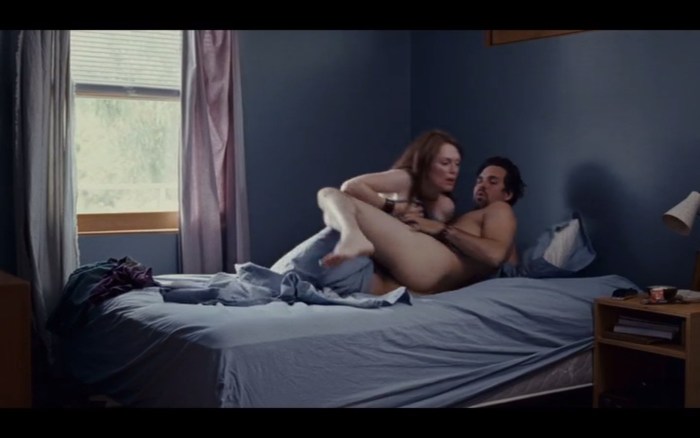 Julianna Moore naked in the film