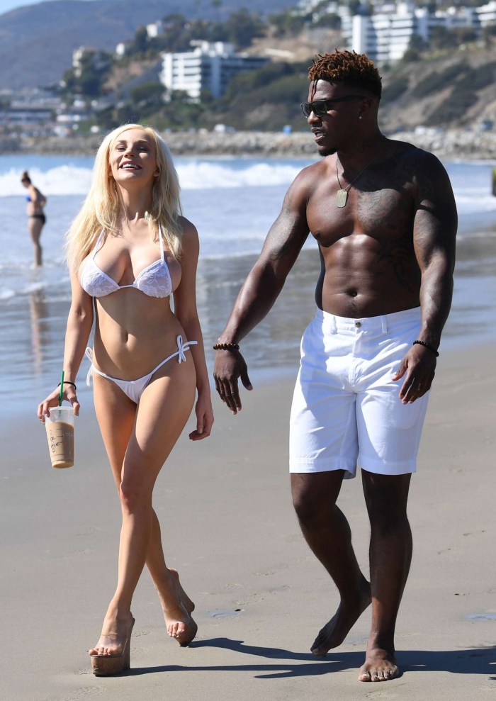 Courtney Stodden with Negro