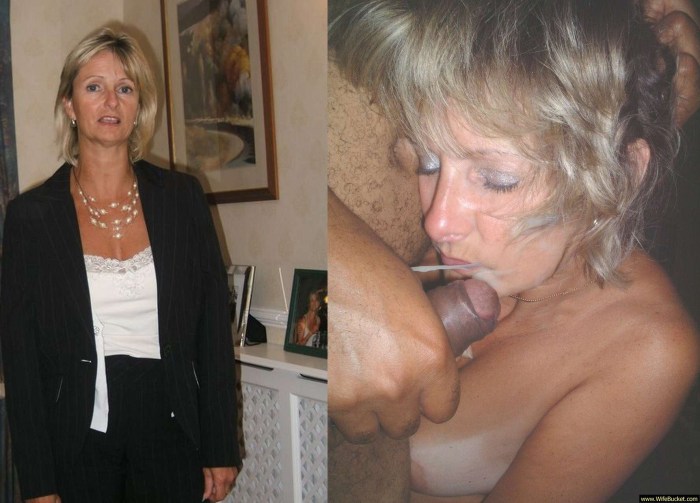 Before after Blowjob Old Wife amateur
