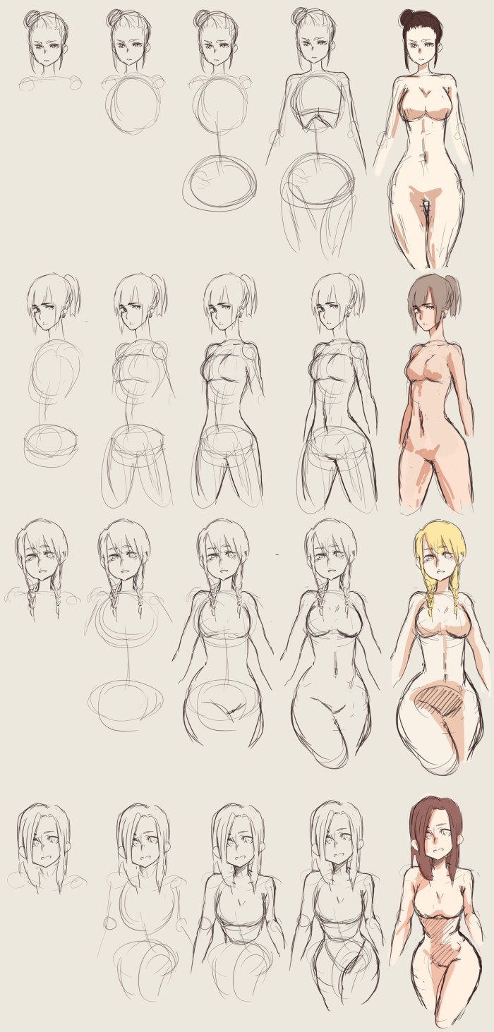Hentai drawings with dots