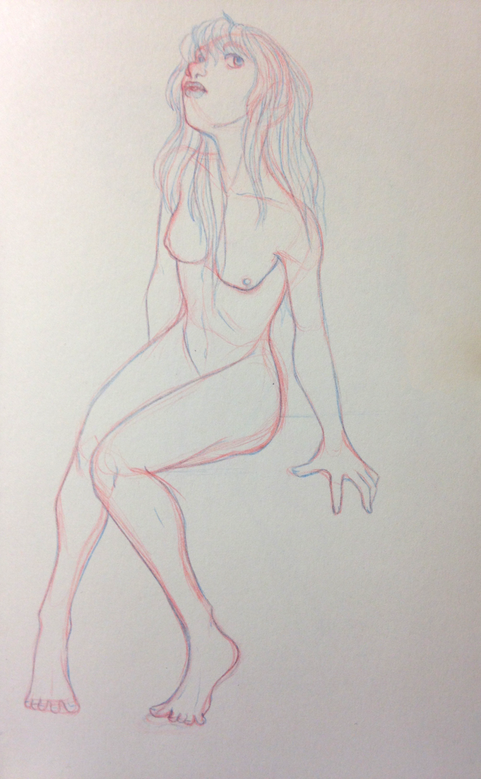 Erotic drawings for sketching