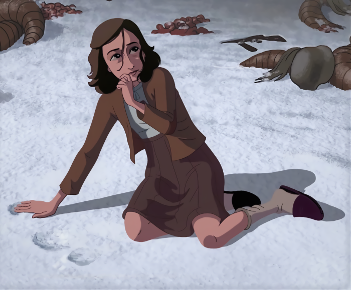 Anna Frank Cartoon