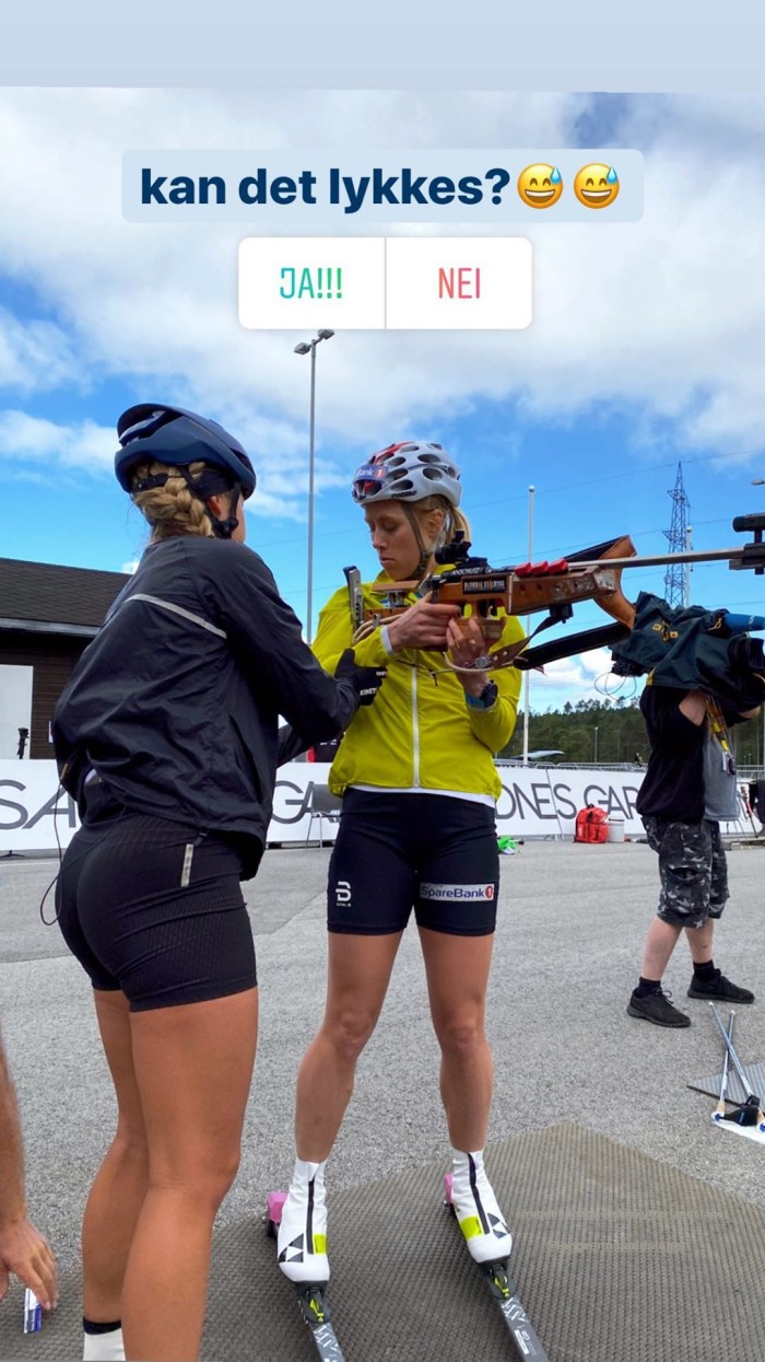 Ingrid tandrevold biathlon buttocks