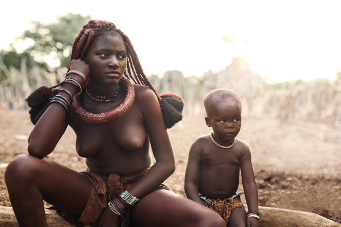Beautiful girl of the Hamer Ethiopia tribe