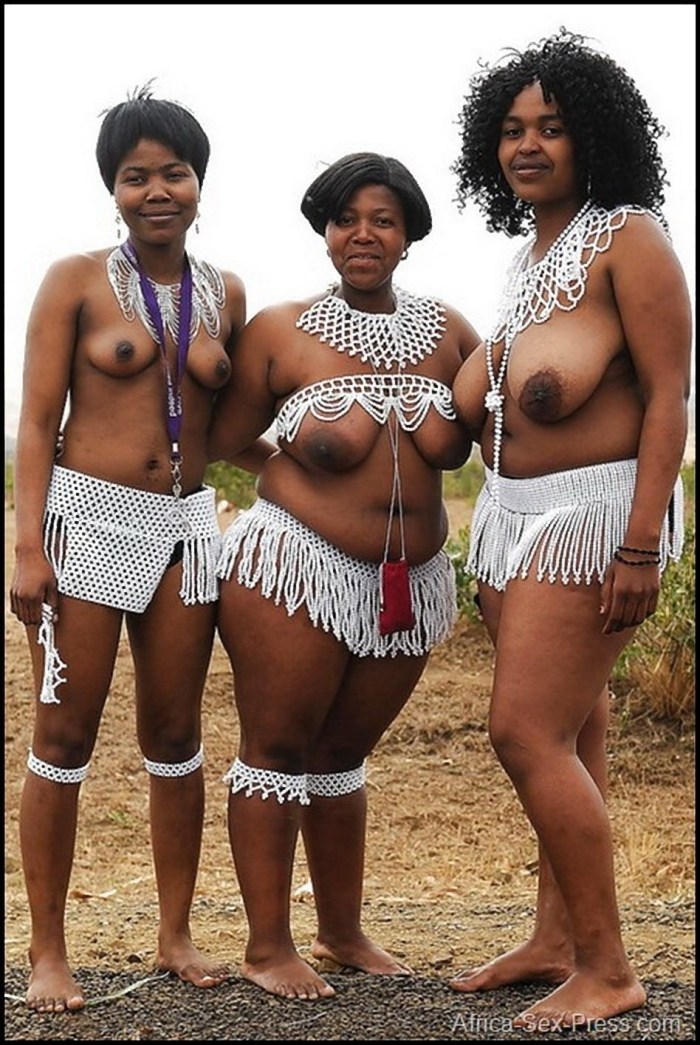 Naked African women