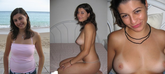 Naked brides after the wedding private