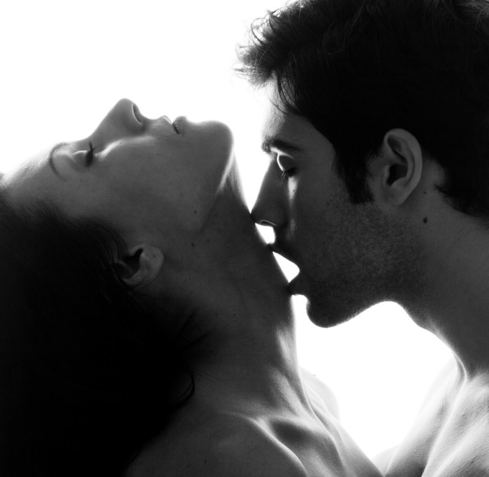 Kiss in the neck