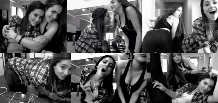 Ariana Grande Condes on the face