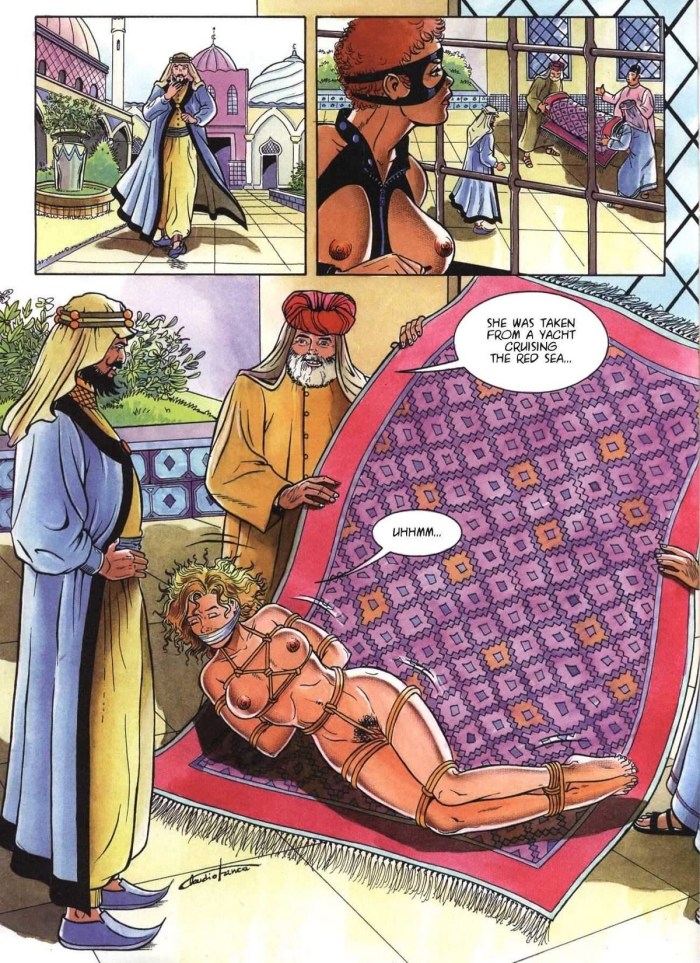 Arab nights Erotic comic book