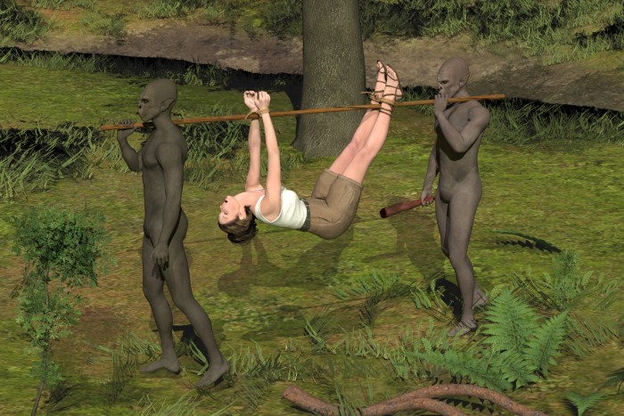 Comic book bdsm jungle cannibals cannibals