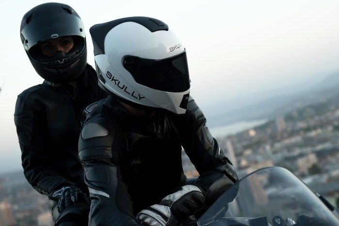 Mask for a motorcyclist