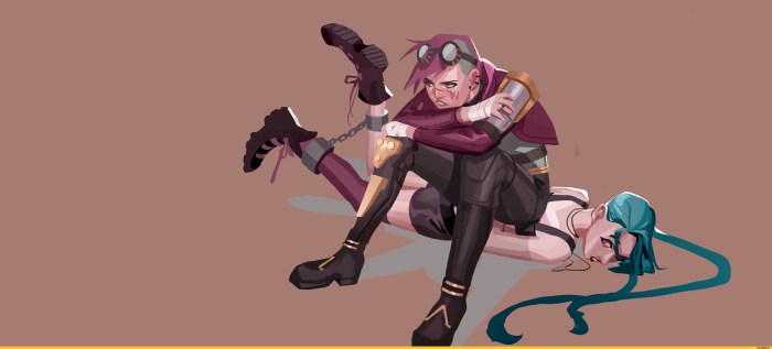 Jinx and her father