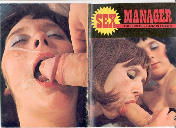 Scans from porn magazines