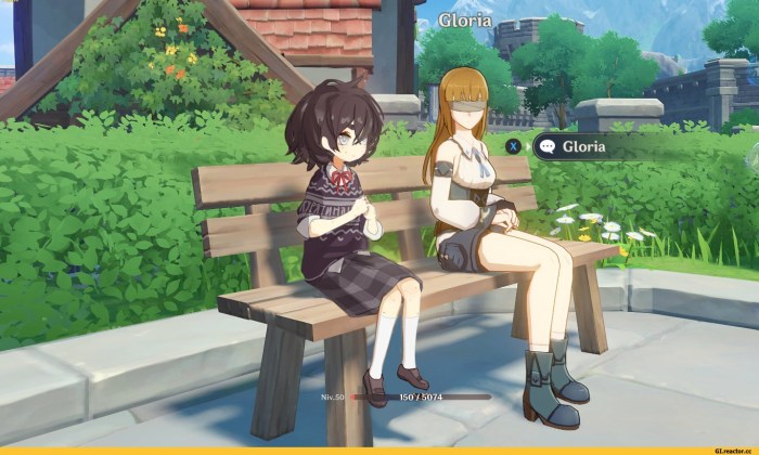 Blind girl for now