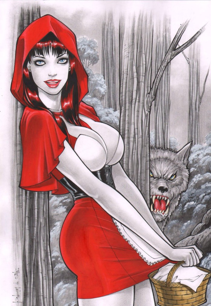 Grimm Fairy Tales red cap