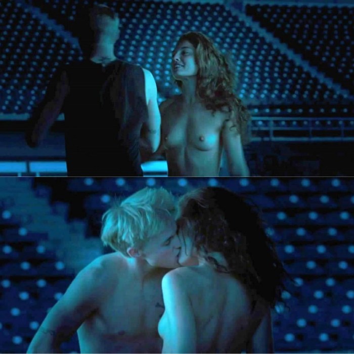 Alexa Davalos in the video
