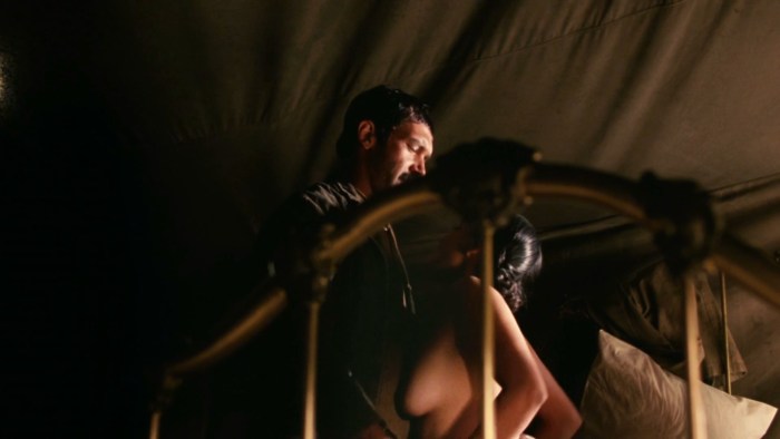 Alexa Davalos in underwear