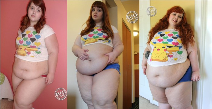 Girls Chubby Belly