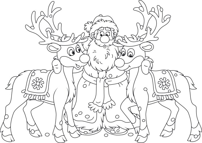 Santa Claus on a transparent background for Photoshop