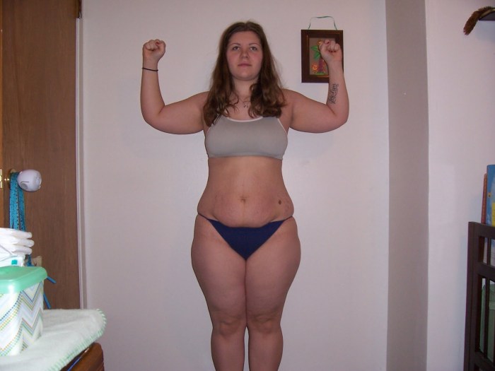 Feminine tummies Plump
