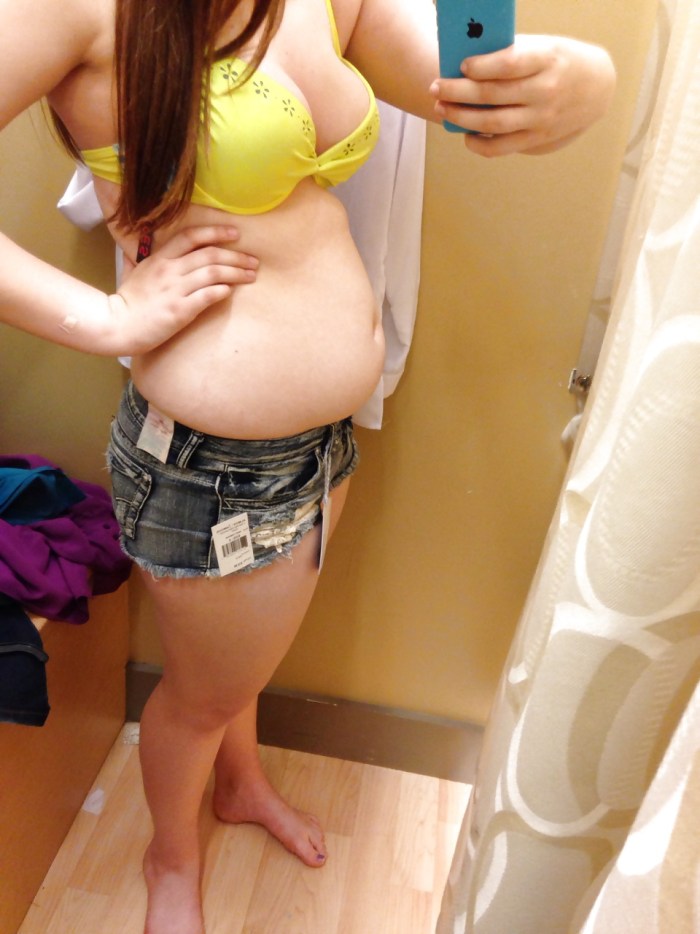 Pregnant topless naked boobs