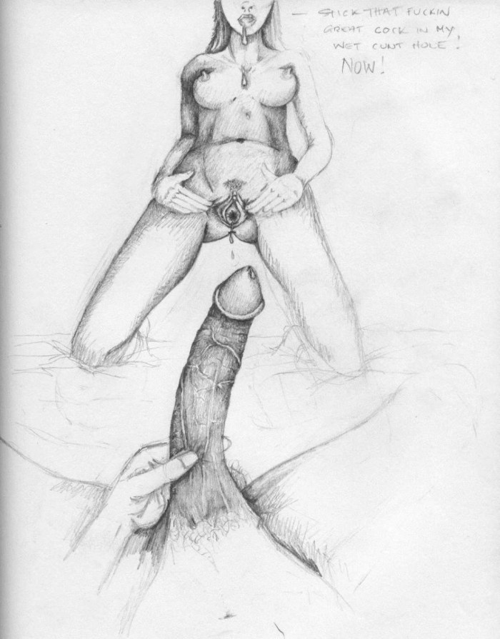 Drawing women's nudity