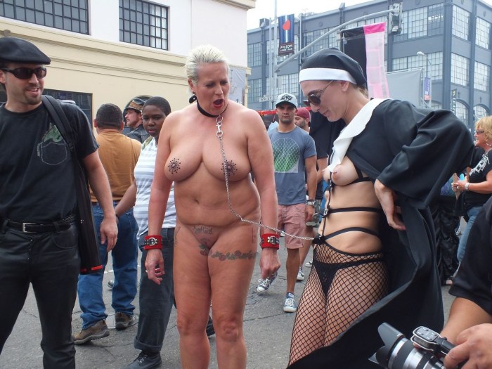 Festival Parade of Naked Women
