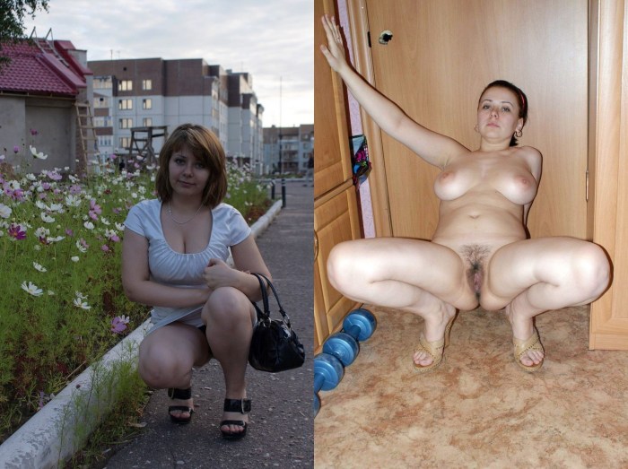 Older women in the village of Naked
