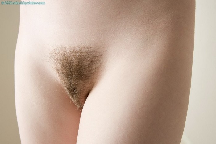 Little hair on the pubis
